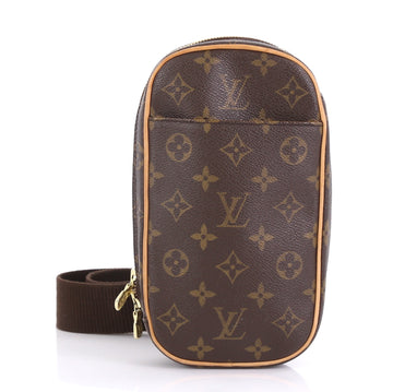 Louis Vuitton Pochette Gange Monogram Canvas Brown 4090047