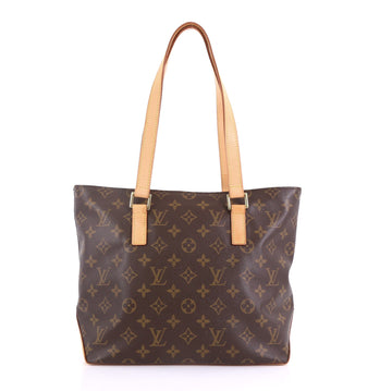 Louis Vuitton Cabas Piano Monogram Canvas Brown 409007