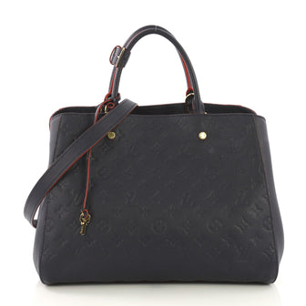 Louis Vuitton Montaigne Handbag Monogram Empreinte Leather 4090301
