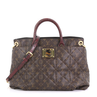 Louis Vuitton Limited Edition Exotique Handbag Monogram 409531
