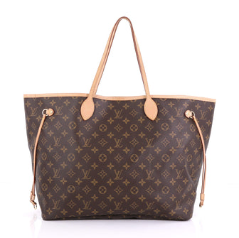 Louis Vuitton Neverfull Tote Monogram Canvas GM
