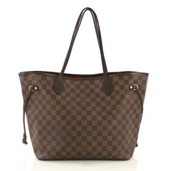 Louis Vuitton Neverfull Tote Damier MM Brown 4097716
