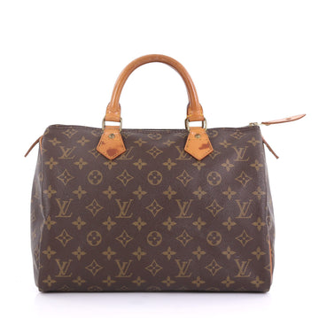 Louis Vuitton Speedy Handbag Monogram Canvas 30
