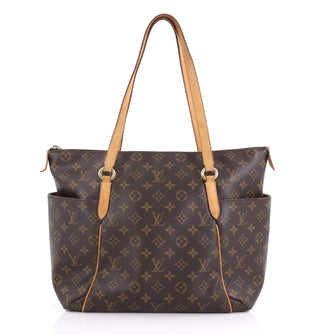 Louis Vuitton Totally Handbag Monogram Canvas MM Brown 4097745
