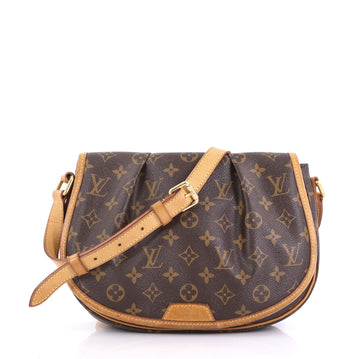 Louis Vuitton Menilmontant Handbag Monogram Canvas PM