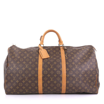 Louis Vuitton Keepall Bag Monogram Canvas 60 Brown 4097749