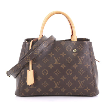 Louis Vuitton Montaigne Handbag Monogram Canvas BB