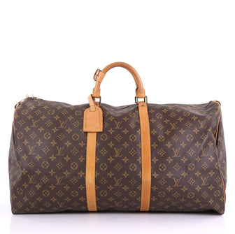 Louis Vuitton Keepall Bag Monogram Canvas 60 Brown 4097753