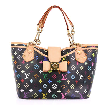 Louis Vuitton Annie Handbag Monogram Multicolor GM Black 409831