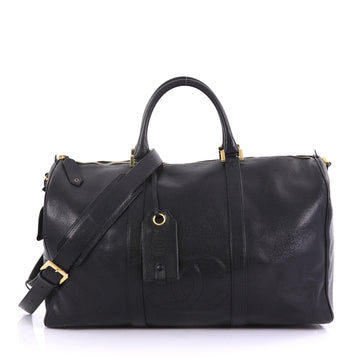 Chanel Vintage Timeless Boston Bag Caviar Large Black 4100121
