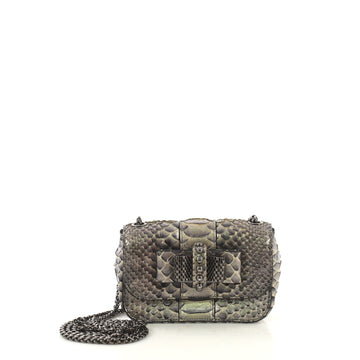 Christian Louboutin Sweet Charity Crossbody Bag Python Mini 4101060