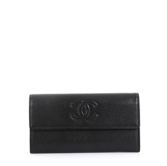 Chanel Timeless CC Flap Wallet Caviar Long Black 4101078