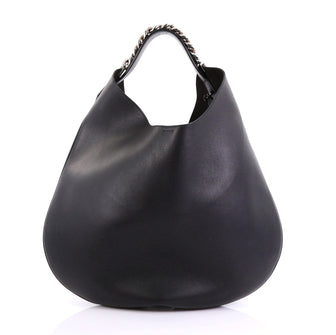 Givenchy Infinity Hobo Leather Medium Black 410142
