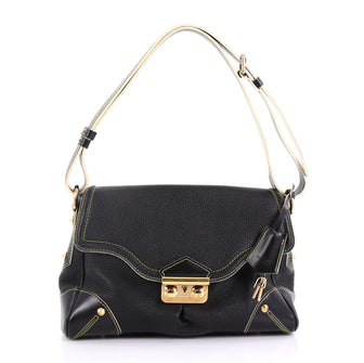 Louis Vuitton Suhali L'Essentiel Handbag Leather Black 4103011