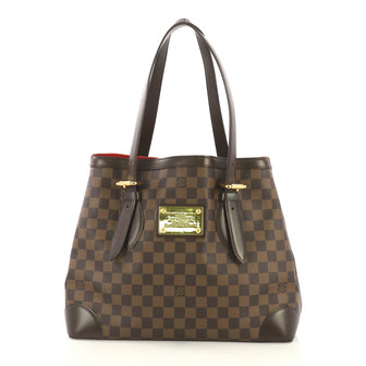 Louis Vuitton Hampstead Handbag Damier MM Brown 4103012