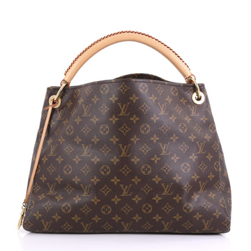 Louis Vuitton Artsy Handbag Monogram Canvas MM Brown 4104218