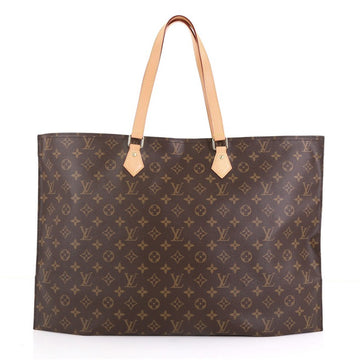 Louis Vuitton All In Handbag Monogram Canvas GM Brown 410429