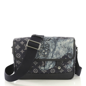 Louis Vuitton Messenger Bag Limited Edition Monogram Savane 410551