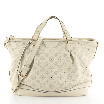 Louis Vuitton Stellar Handbag Mahina Leather PM Neutral 411001