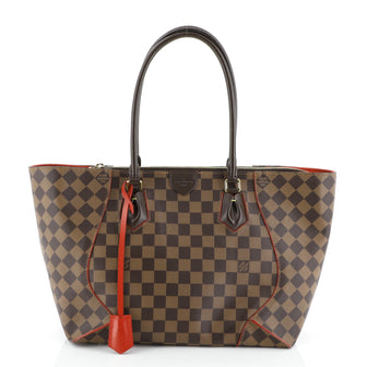 Louis Vuitton Caissa Tote Damier MM Brown 411004