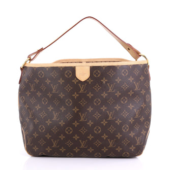 Louis Vuitton Delightful Handbag Monogram Canvas PM Brown 411023