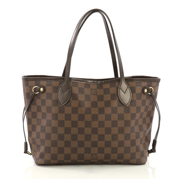 Louis Vuitton Neverfull Tote Damier PM Brown 411111