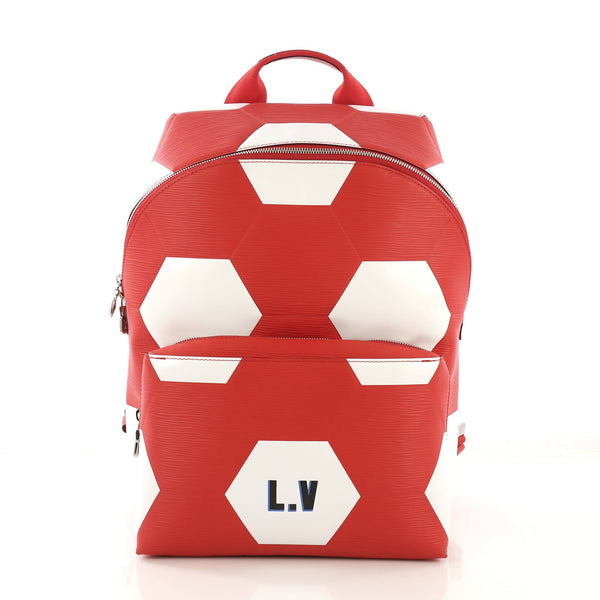 louis vuitton backpack red white Louis Vuitton Apollo Backpack Limited Edition FIFA World 4111211