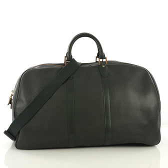 Louis Vuitton Kendall Handbag Taiga Leather PM Green 4111216