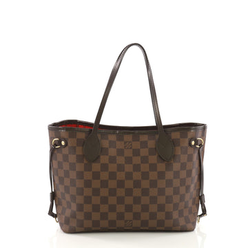 Louis Vuitton Neverfull Tote Damier PM Brown 4111217