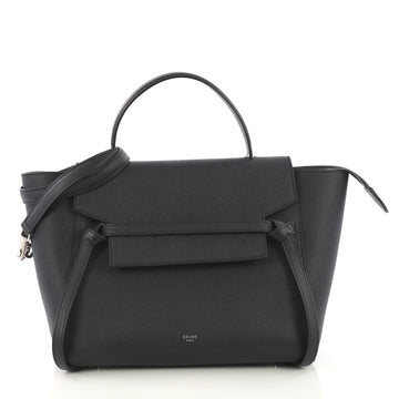 Celine Belt Bag Grainy Leather Mini Blue 411211