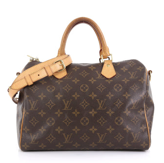 Louis Vuitton Speedy Bandouliere Bag Monogram Canvas 30 411351