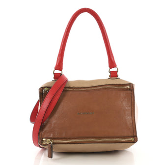 Givenchy Pandora Bag Leather Small Brown 411372