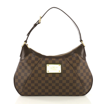 Louis Vuitton Galliera Handbag Damier PM Brown 411691