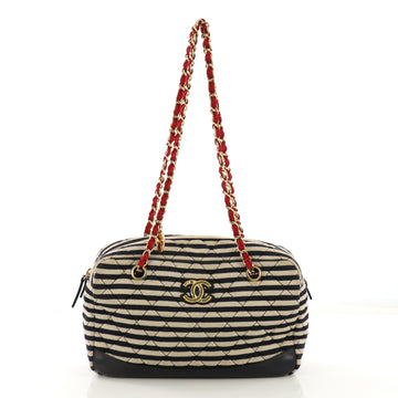 Chanel Coco Sailor Camera Bag Quilted Jersey and Lambskin 411902