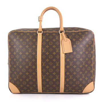 Louis Vuitton Sirius Handbag Monogram Canvas 55 Brown 412051