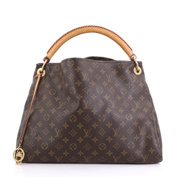 Louis Vuitton Artsy Handbag Monogram Canvas MM Brown 412181