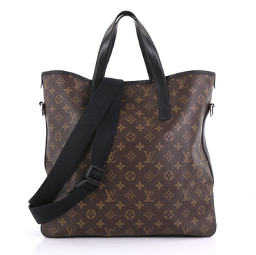 Louis Vuitton Davis Handbag Macassar Monogram Canvas Brown 4125215
