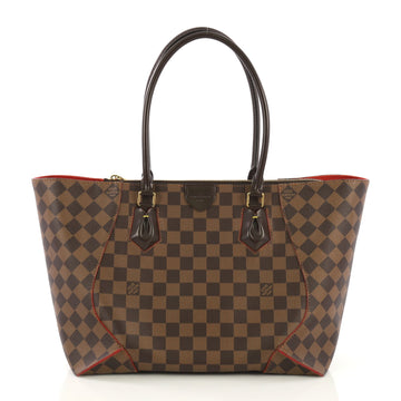 Louis Vuitton Caissa Tote Damier MM Brown 412524