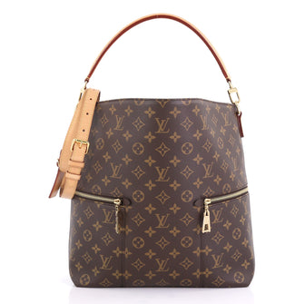 Louis Vuitton Melie Handbag Monogram Canvas Brown 412527