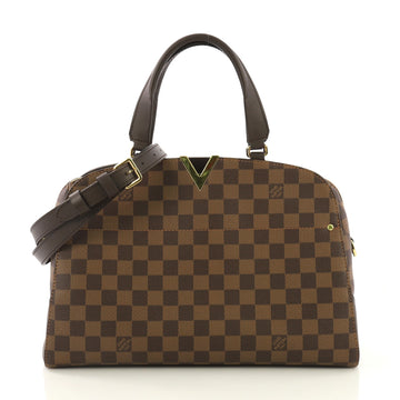 Louis Vuitton Kensington Bowling Bag Damier Brown 4125413