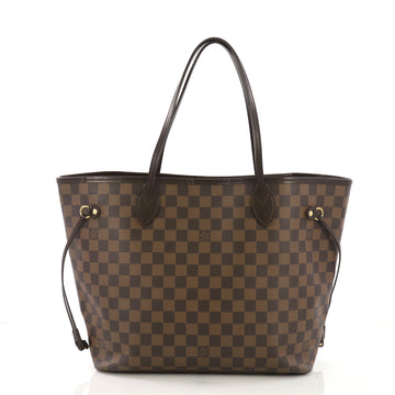 Louis Vuitton Neverfull Tote Damier MM Brown 4125432