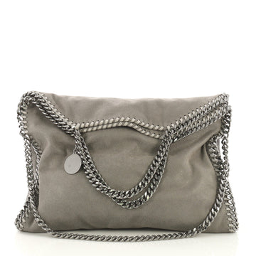 Stella McCartney Falabella Fold Over Bag Shaggy Deer Gray 4125445