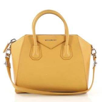 Givenchy Antigona Bag Leather Small Yellow 412731