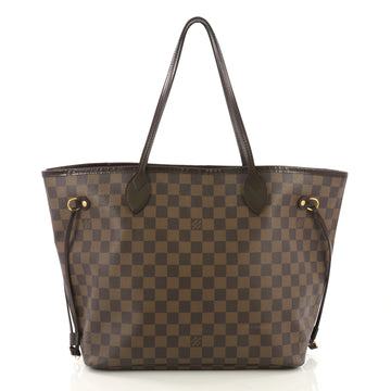 Louis Vuitton Neverfull Tote Damier MM Brown 41277111