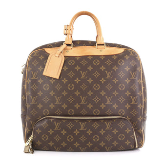 Louis Vuitton Evasion Travel Bag Monogram Canvas MM Brown 41277112