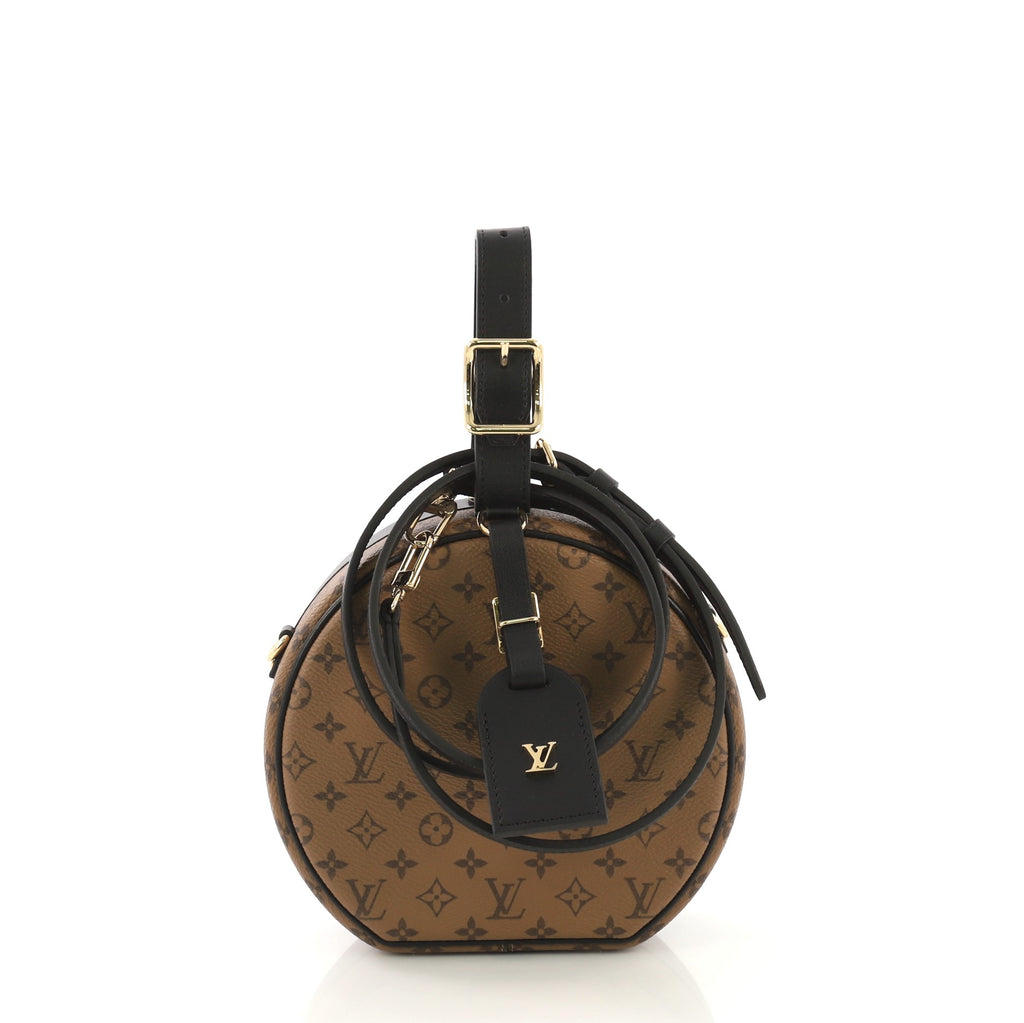 Louis Vuitton Petite Boite Chapeau Bag Leopard Print & Reverse