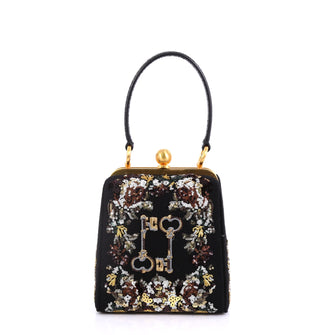 Dolce & Gabbana Agata Handbag Embroidered Fabric with 4127733