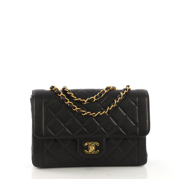 Chanel Vintage CC Chain Flap Bag Quilted Lambskin Small 4127754