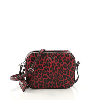 Saint Laurent Camera Bag Printed Leather Small Red 4129919