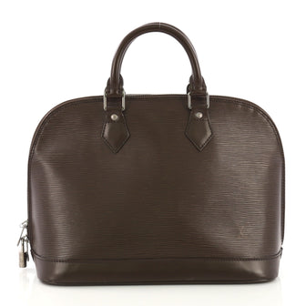 Louis Vuitton Vintage Alma Handbag Epi Leather PM